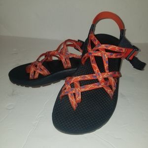 Womens Chaco Z Cloud X2 Orange Multi Size 7